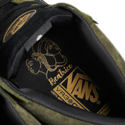 Tênis Vans X Beatrice Domond Zahba Mid "dark Olive" Verde Escuro