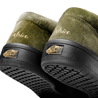 Tênis Vans X Beatrice Domond Zahba Mid "dark Olive" Verde Escuro