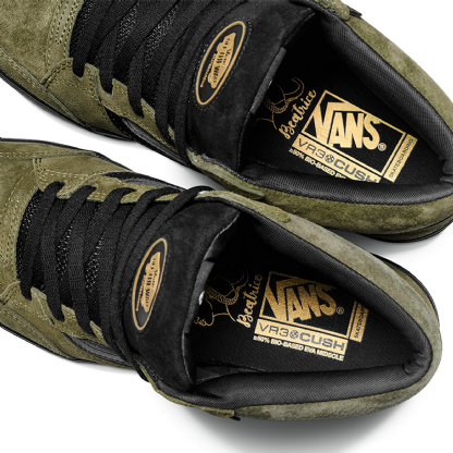 Tênis Vans X Beatrice Domond Zahba Mid "dark Olive" Verde Escuro