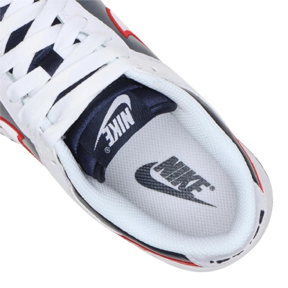 Tênis Feminino Nike Dunk Low Prm "houston Comets Four-peat" Branco/azul