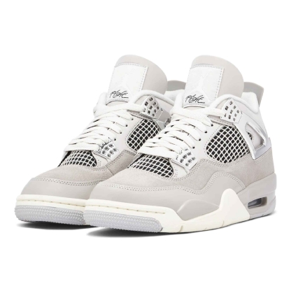 Tênis Feminino Nike Air Jordan 4 Retro "frozen Moments" Cinza