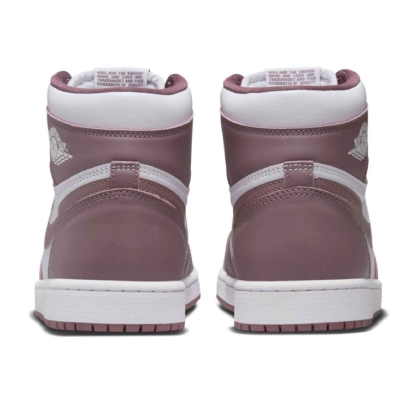 Tênis Nike Air Jordan 1 High Og "mauvee" Branco/vinho