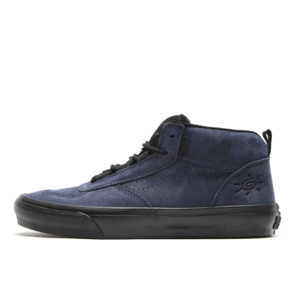 Tênis Vans X Nick Michel Skate Mc 96 Vcu Azul Marinho