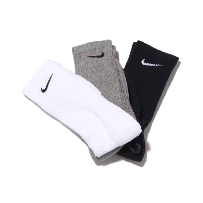 Meia Nike Everyday Cush Crew ( 3 Pares ) Colorido