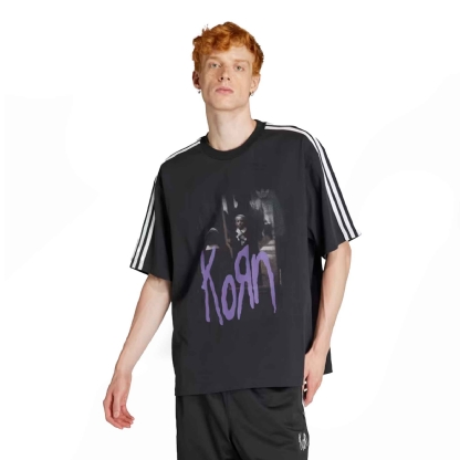 Camiseta Adidas X Korn Graphic Preto