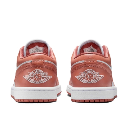 Tenis Feminino Nike Air Jordan 1 Low Retro "sky J Orange" Branco/laranja