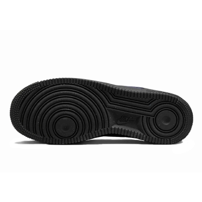 Tênis Feminino Nike Air Force 1 07 Lx "black / Indigo" Preto/roxo