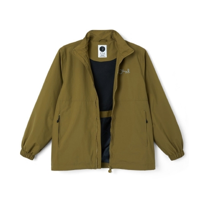 Jaqueta Polar Coach Verde Escuro