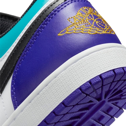 Tênis Nike Air Jordan 1 Low Preto/roxo