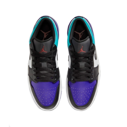 Tênis Nike Air Jordan 1 Low Preto/roxo