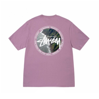 Camiseta Stussy Coastline Violeta