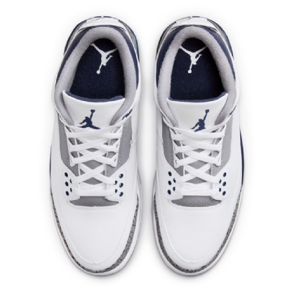 靴 Nike Air Jordan 3 Retro \"Midnight Navy\" 楽天市場】NIKE AIR JORDAN 3 RETRO midnight navy/white ct8532-401