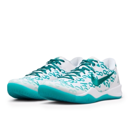 Tênis Nime Kobe Viii Protro " Radiant Emerald " Branco/verde