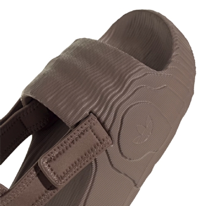 Chinelo Feminino Adidas Adilette 22 Xlg " Earth Strata " Marrom
