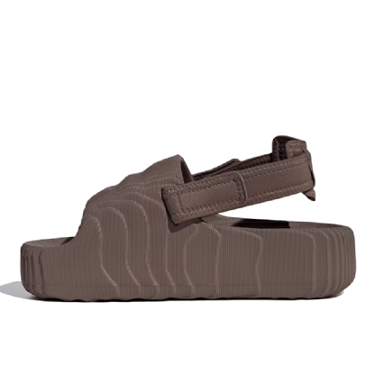 Chinelo Feminino Adidas Adilette 22 Xlg " Earth Strata " Marrom