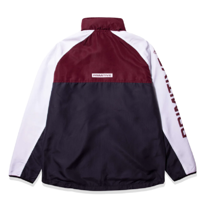 Jaqueta Primitive Nexus Windbreaker Azul/vermelho