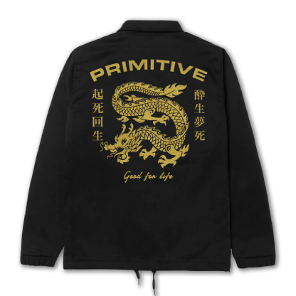 Jaqueta Primitive Hydra Preto