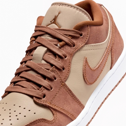 Tênis Feminino Nike Air Jordan 1 Low Se " Legend Coffee " Marrom