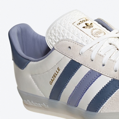 Tênis Adidas Gazelle Indoor Branco/cinza