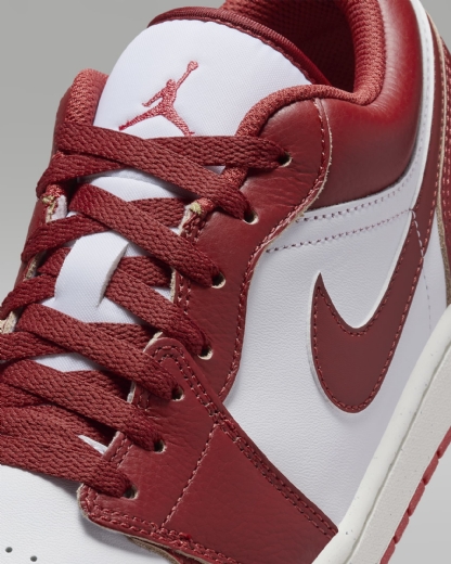 Tênis Nike Air Jordan 1 Low " Dune Red " Vermelho