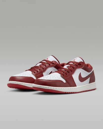 Tênis Nike Air Jordan 1 Low " Dune Red " Vermelho