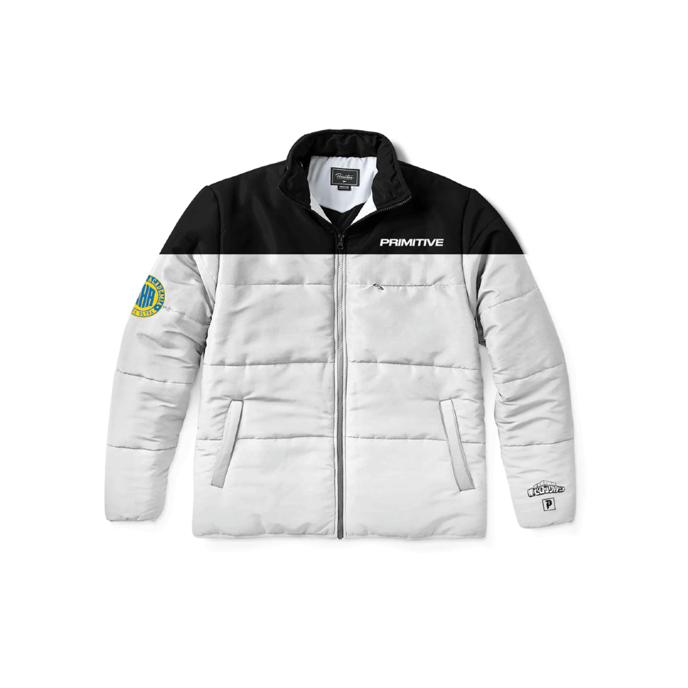 Jaqueta Primitive Mha Puffer Preto/branco