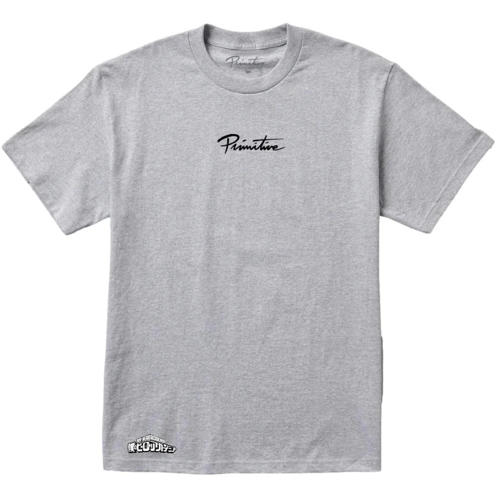 Camiseta Primitive Dirty P Izuku Midoriya Cinza