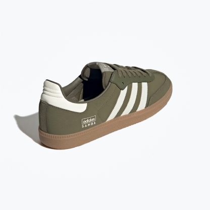 Tênis Adidas Samba Og ''reflective Nylon'' Verde Escuro