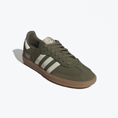 Tênis Adidas Samba Og ''reflective Nylon'' Verde Escuro