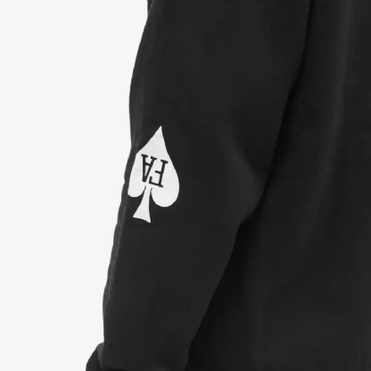 Moletom F.awesome Cards Hood Preto