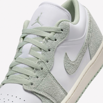 Tênis Nike Air Jordan 1 Low Se Branco/verde