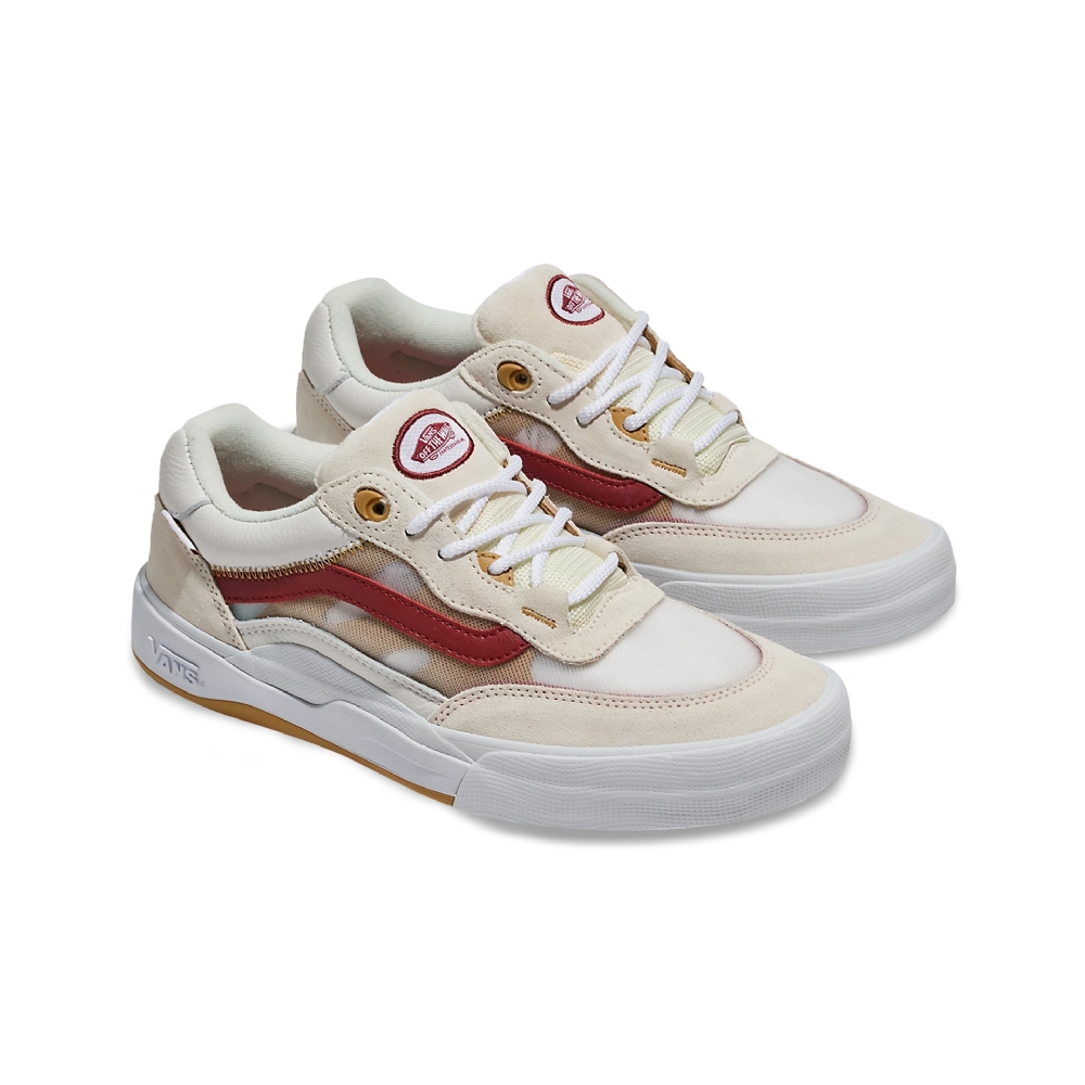 Tênis Vans Wayvee Tan/white Branco/vinho