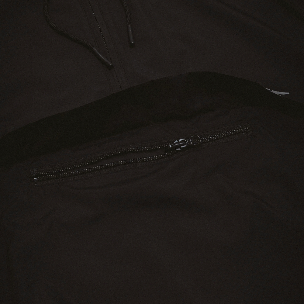 Jaqueta F.awesome Cut Off Logo Anorak Pullover Preto