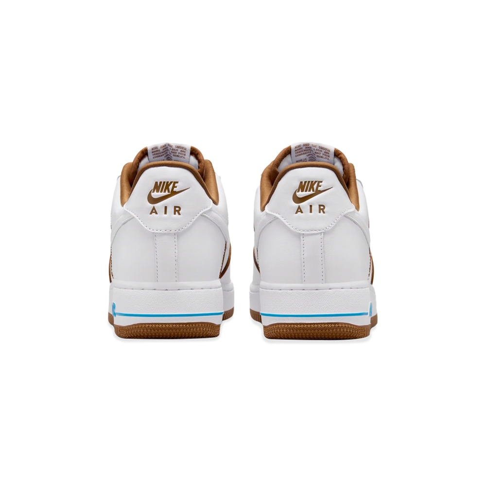 Tênis Nike Air Force 1 " Light British Tan " Branco/marrom