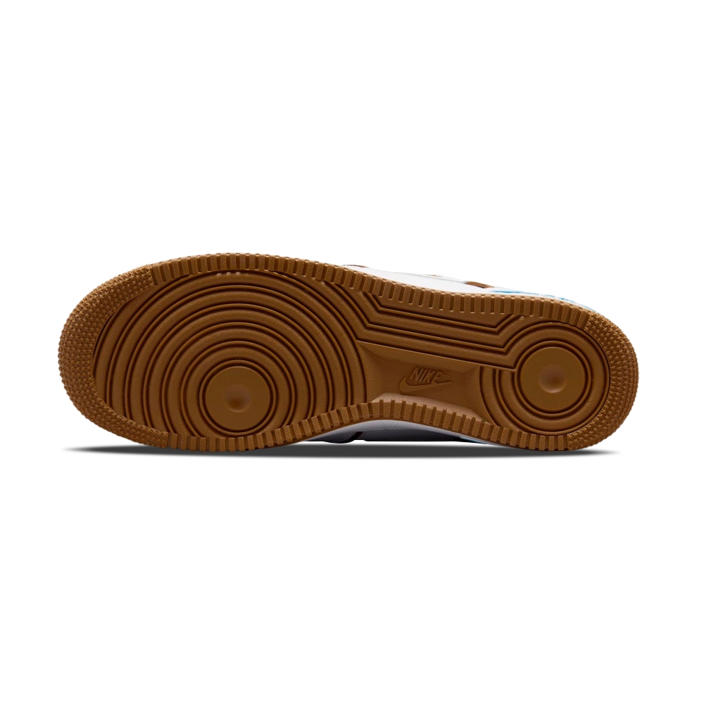 Tênis Nike Air Force 1 " Light British Tan " Branco/marrom
