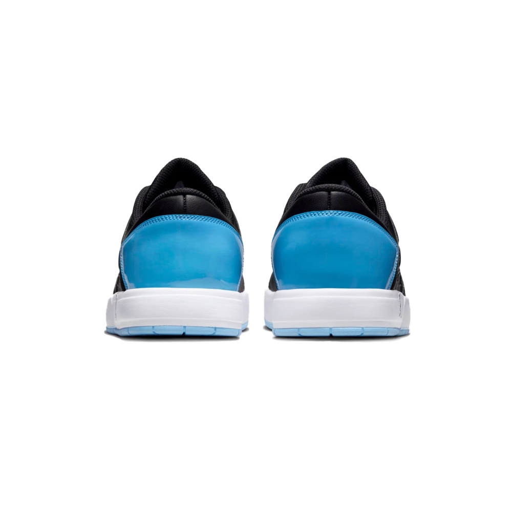 Tênis Nike Air Jordan 1 Low " Patent Bred " Preto/azul
