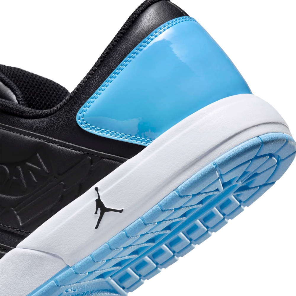 Tênis Nike Air Jordan 1 Low " Patent Bred " Preto/azul