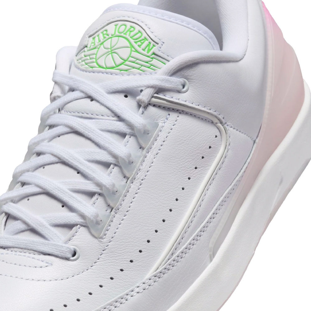Tênis Nike Air Jordan 2 Low ''cherry Blossom'' Branco/rosa