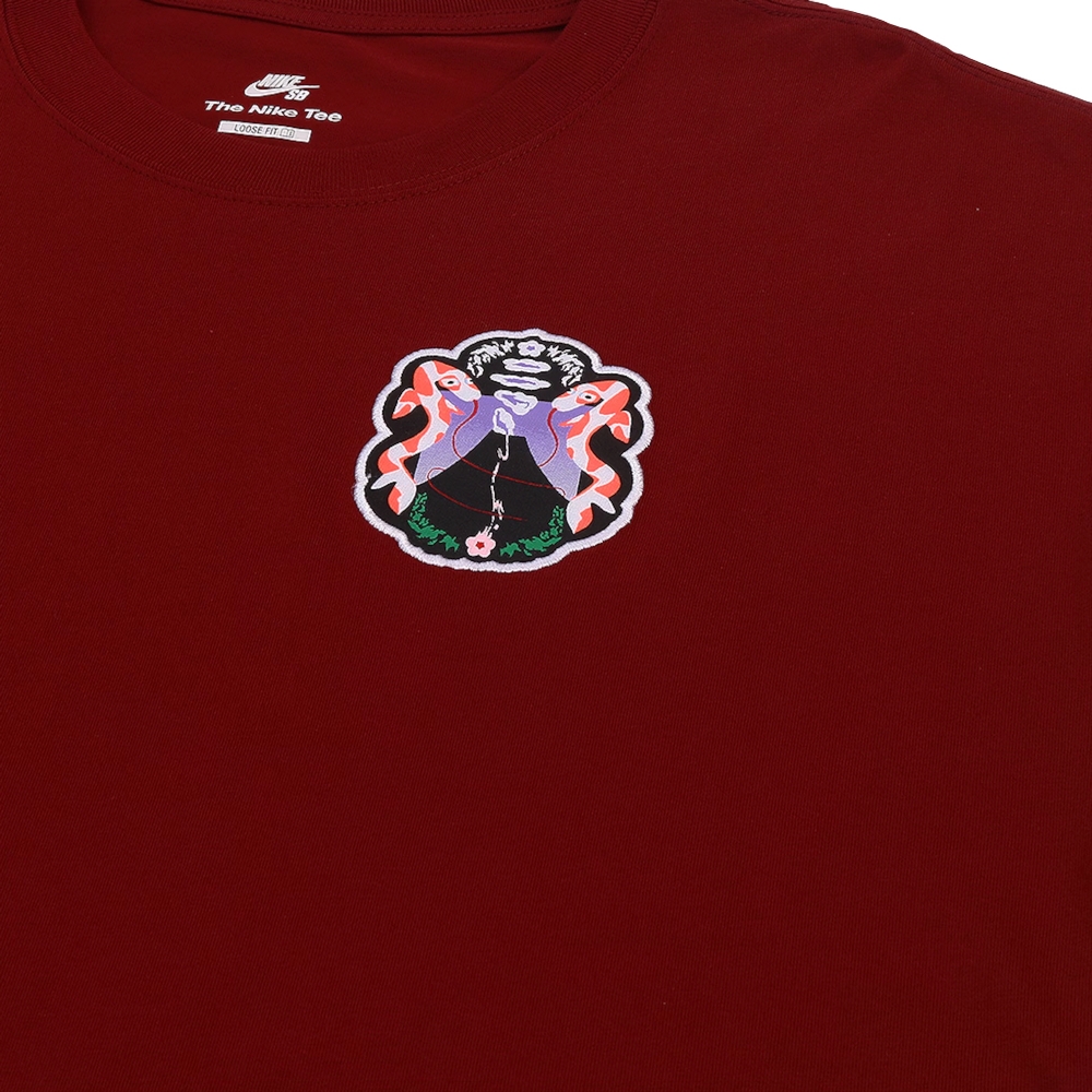 Camiseta Nike Sb Olimpiadas Paris 2024 Japão Vermelho