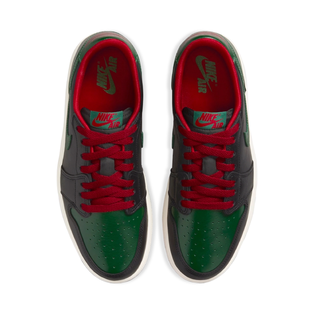 Tênis Feminino Nike Air Jordan 1 Low Verde/vermelho