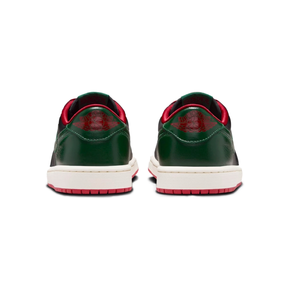 Tênis Feminino Nike Air Jordan 1 Low Verde/vermelho