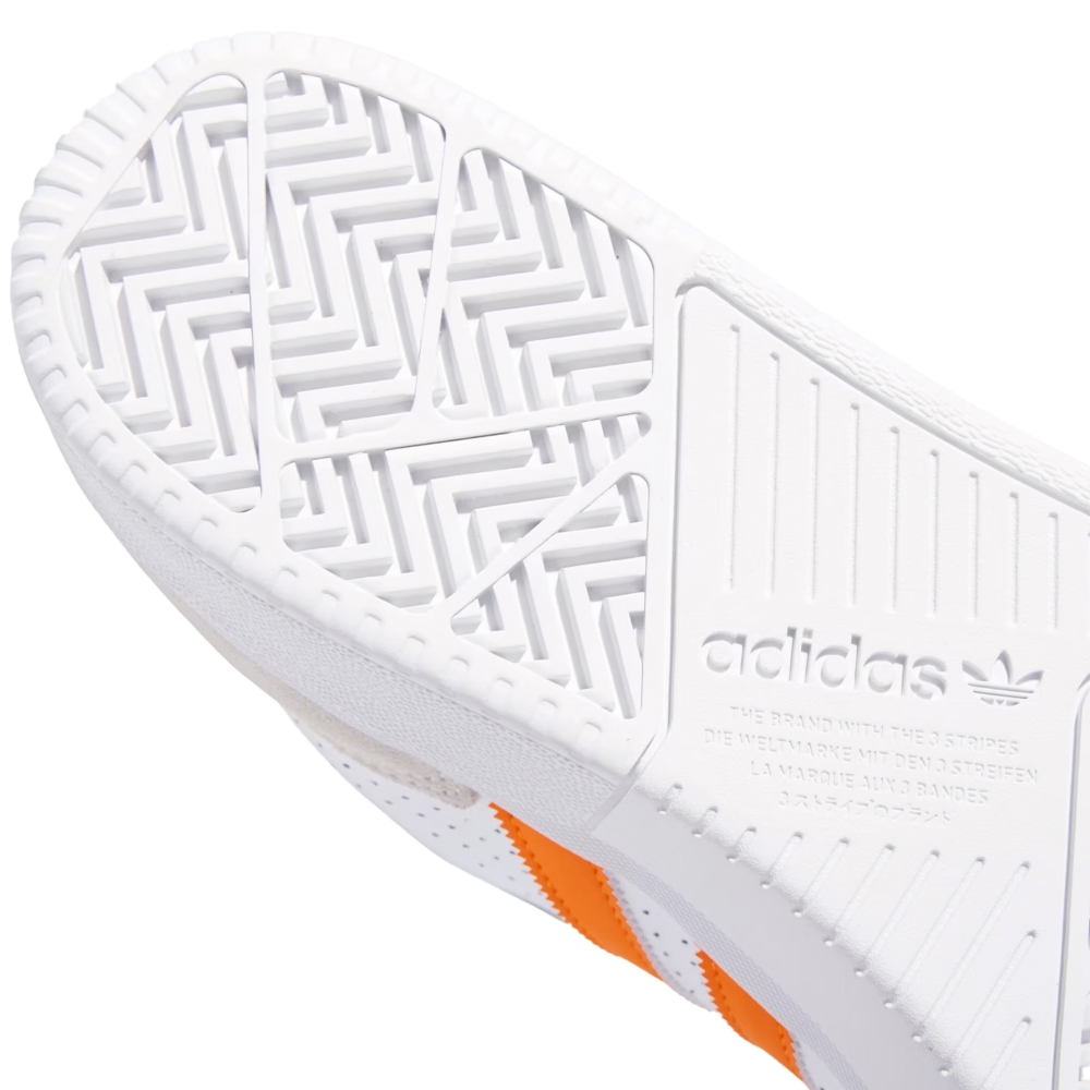 Tênis Adidas Tyshawn Low Branco/laranja