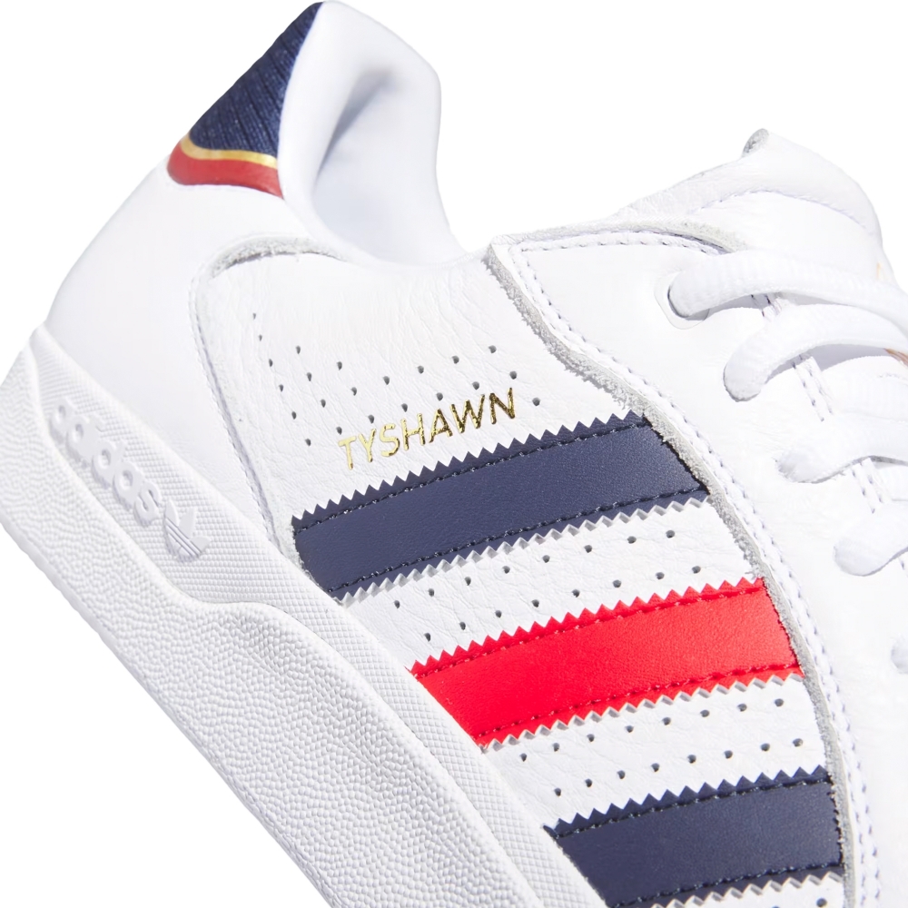 Tênis Adidas Tyshawn Low Branco/azul