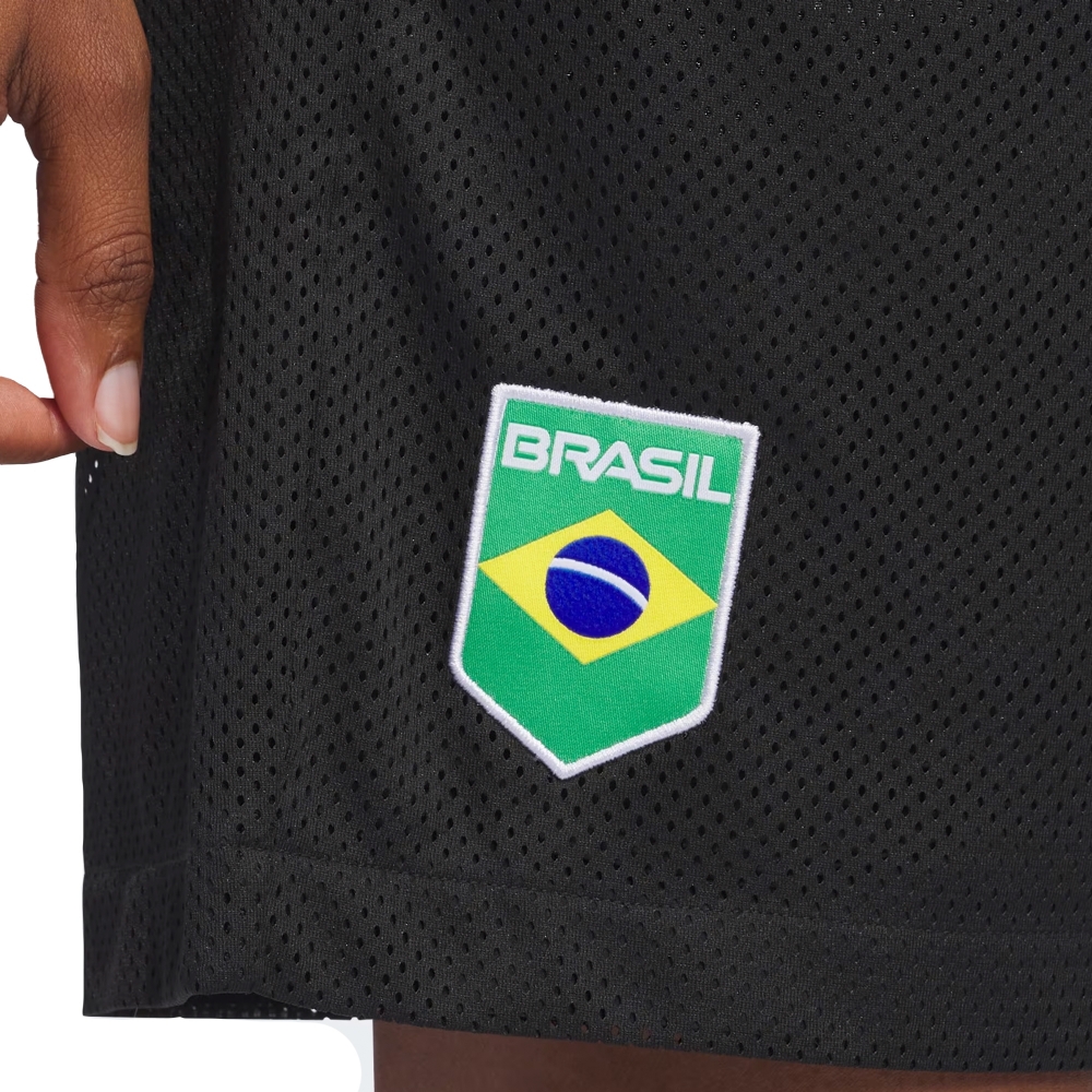 Shorts Adidas Brasil Skateboarding Preto
