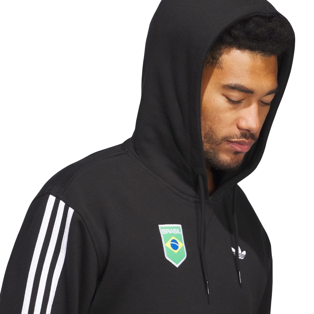 Moletom Adidas Brasil Skateboarding Preto