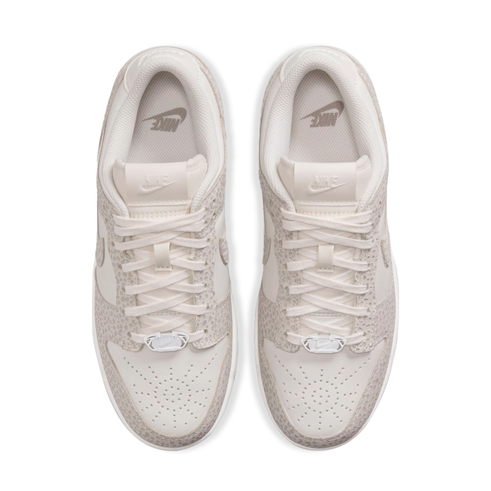 Nike Dunk Low Safari “phantom” Branco/cinza