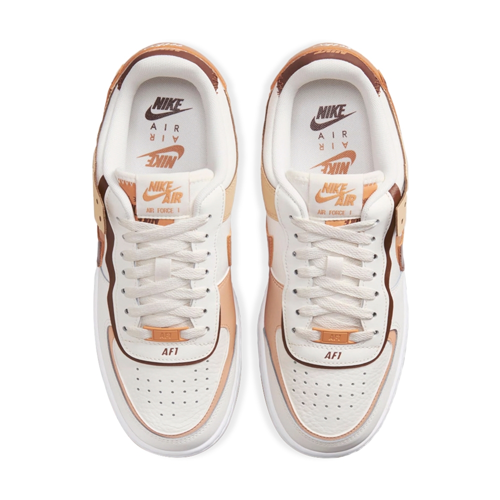 Tênis Nike Air Force 1 Shadow Branco/bege