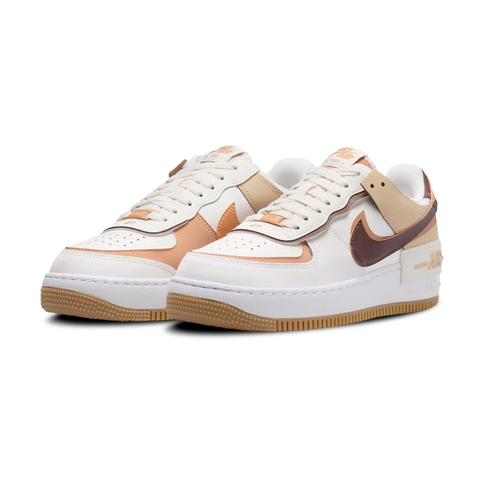 Tênis Nike Air Force 1 Shadow Branco/bege