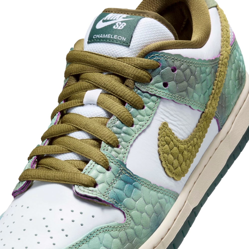 Tenis Nike Sb Dunk Low Pro X Alexis Sablone Branco/verde