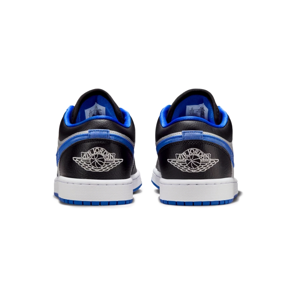 Tênis Nike Air Jordan 1 Low "game Royal" Preto/prateado